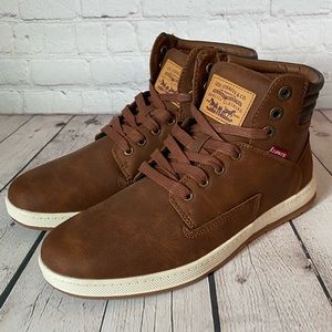 Levi’s Fletcher Sneaker Boot brown men’s size 8